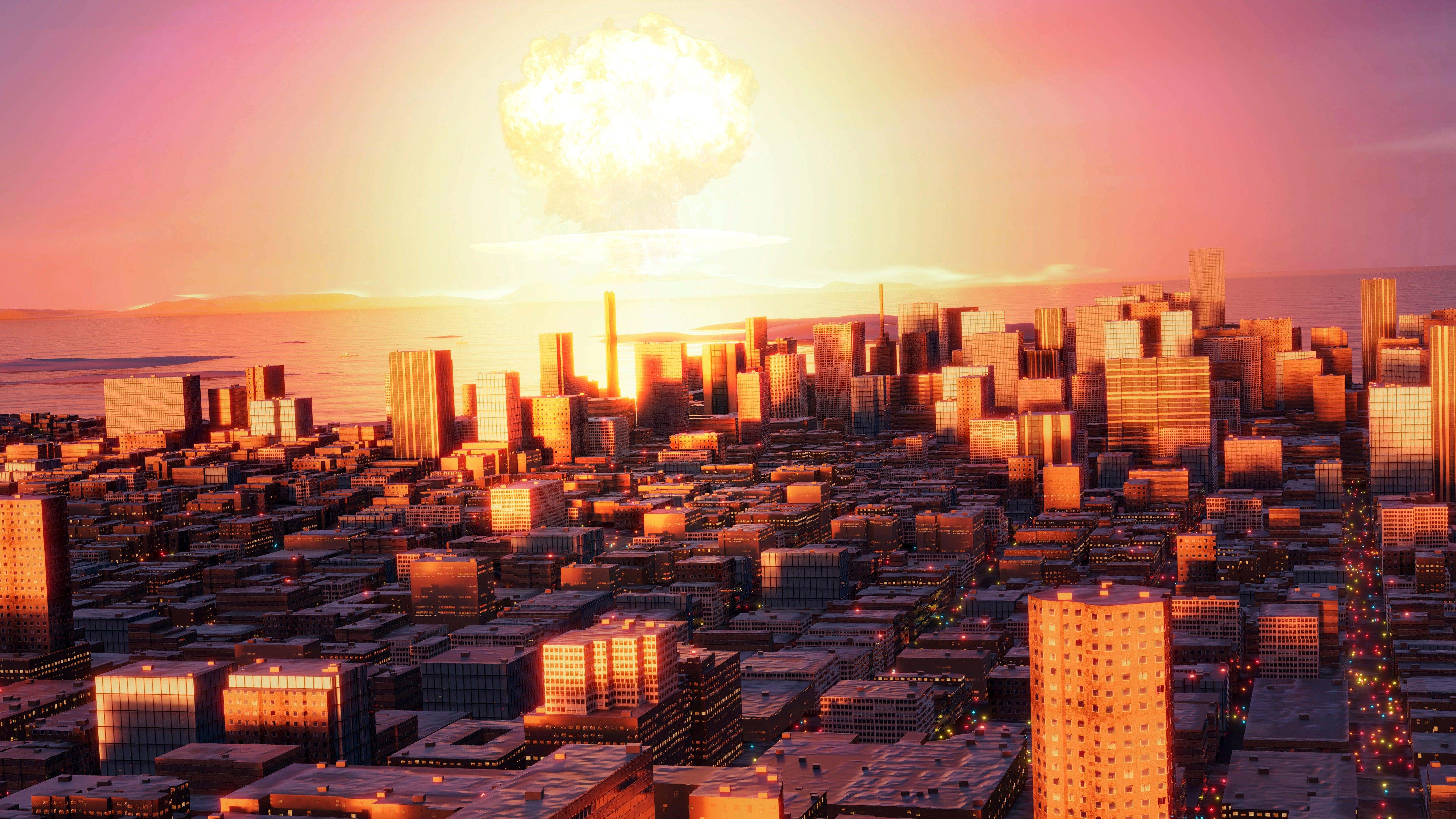 Bild zum Artikel mit dem Titel „KI-Modelle sind bestrebt, in Kriegssimulationen Atomwaffen abzufeuern“.